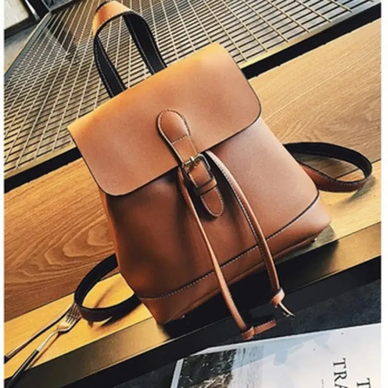 Tas Backpack Brown Leather - Fashion in Bali
