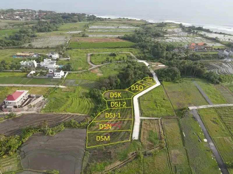 Exclusive Kedungu Land For Sale. - Real Estate in Bali