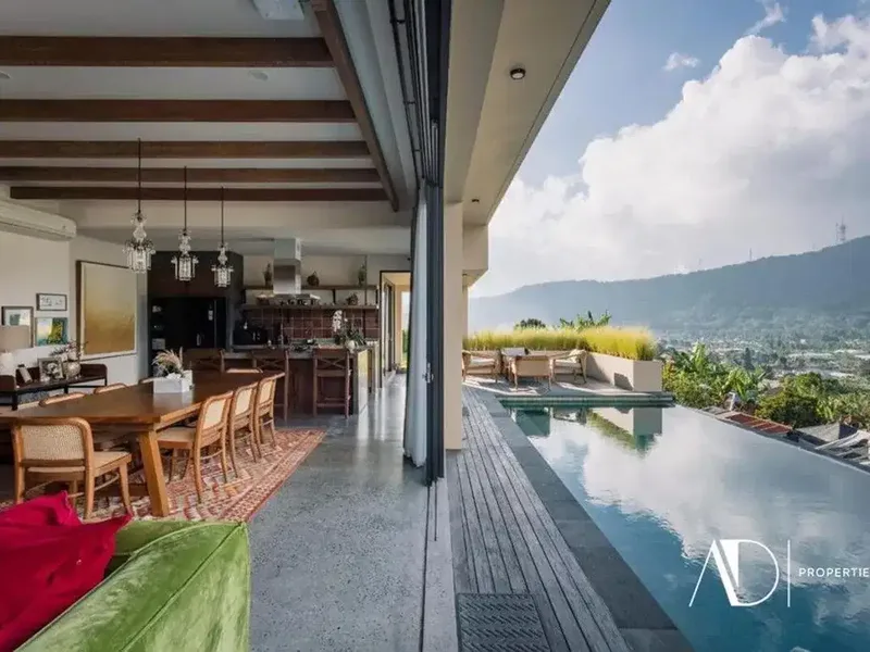 FREEHOLD | 4-BEDROOM HILLSIDE VILLA IN BEDUGUL - Real Estate in Bali