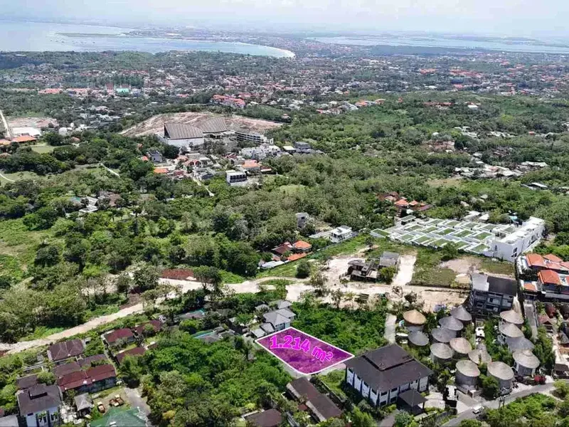 Tanah Ocean View Zona Pink Link Villa Kahuripan Ungasan Bali - Bali in Bali