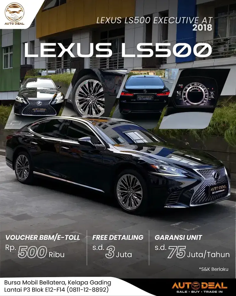 Lexus LS500 Executive AT 2018 - Vehicles in Bali