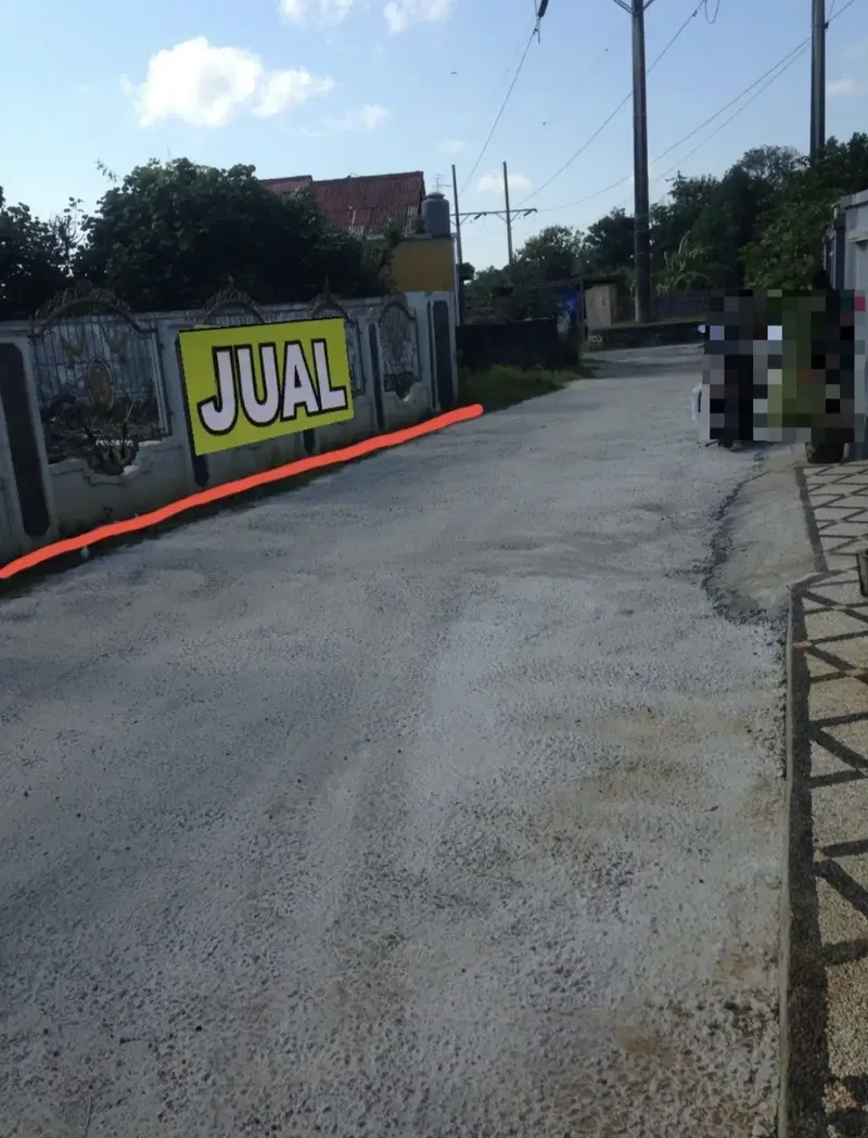 Jual Tanah 246m2 di bypass ngurah rai, Jimbaran bawah, jl Taman baruna - Real Estate in Bali