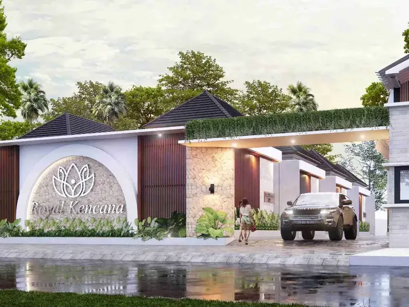 KOMPLEK VILLA DEKAT PECATU ULUWATU MELASTI BEACH - Bali in Bali