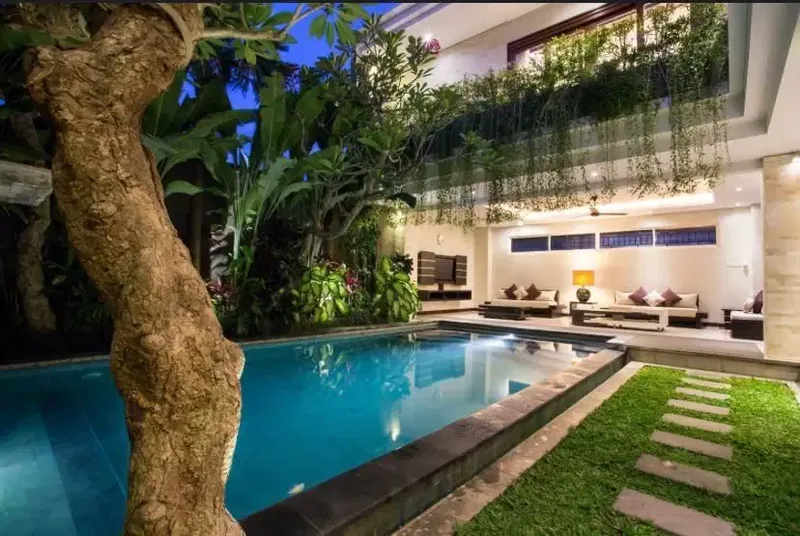 VILLA MODERN MINIMALIS FULL FURNISHED LOKASI JIMBARAN - Real Estate in Bali