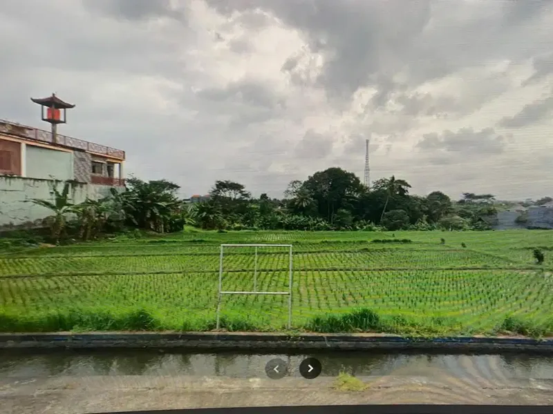 JUAL TANAH JALAN PANTAI NYANYI DEKAT CANGGU LUAS 1 HEKTAR KUTA BALI - Real Estate in Bali