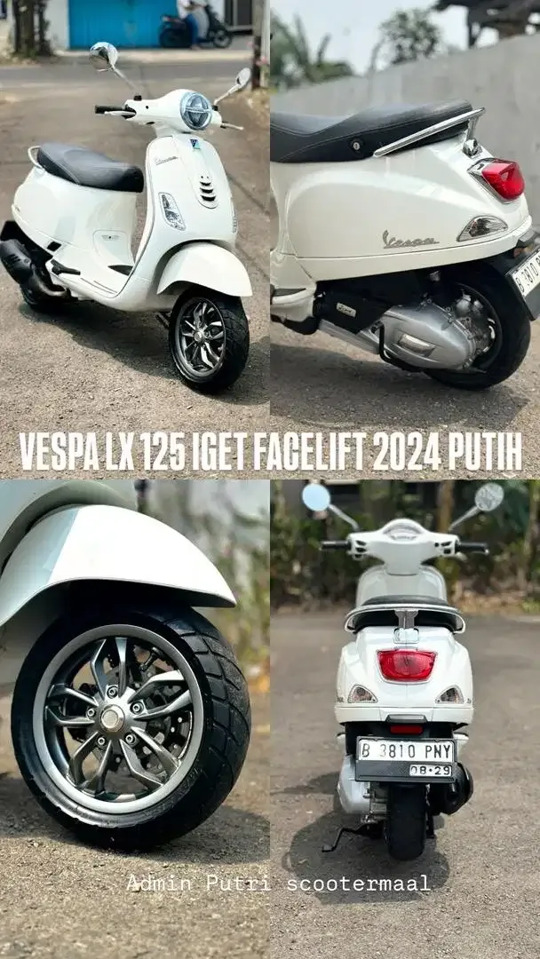 PIAGGI VESPA LX 125 IGET FACELIFT 2024 - Vehicles in Bali