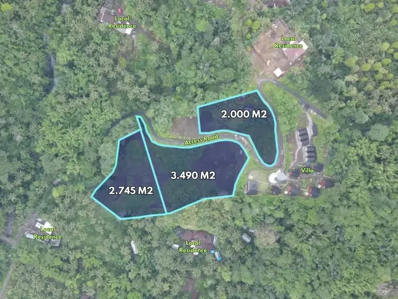 8.100 sqm Land for Sale in Sidemen, Karangasem - Real Estate in Bali