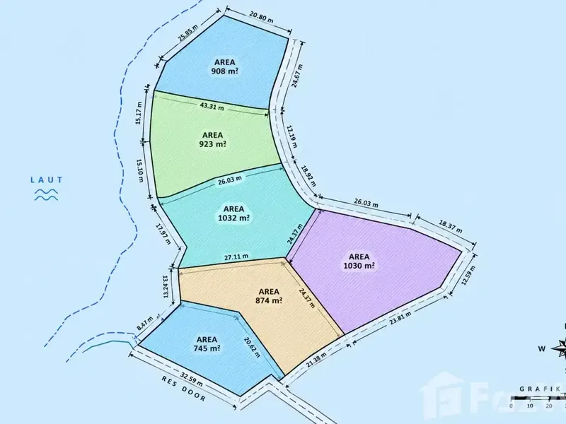 Land for sale in Pererenan, Bali - Bali in Bali