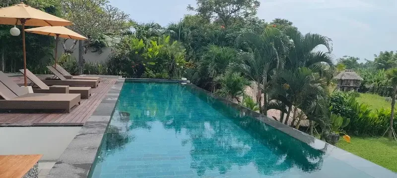 RICEFIELD VIEW VILLA IN BABAKAN CANGGU - Real Estate in Bali