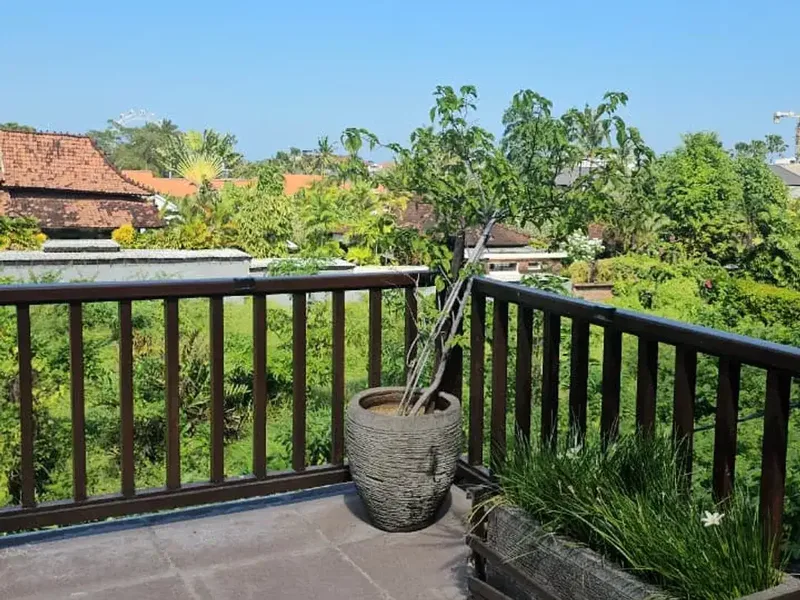 For Sale - Freehold - One Estate of 2 of 3 Storeys-Villas with Panoramic Sunset View in Brawa - Canggu, Bali - Real Estate in Bali