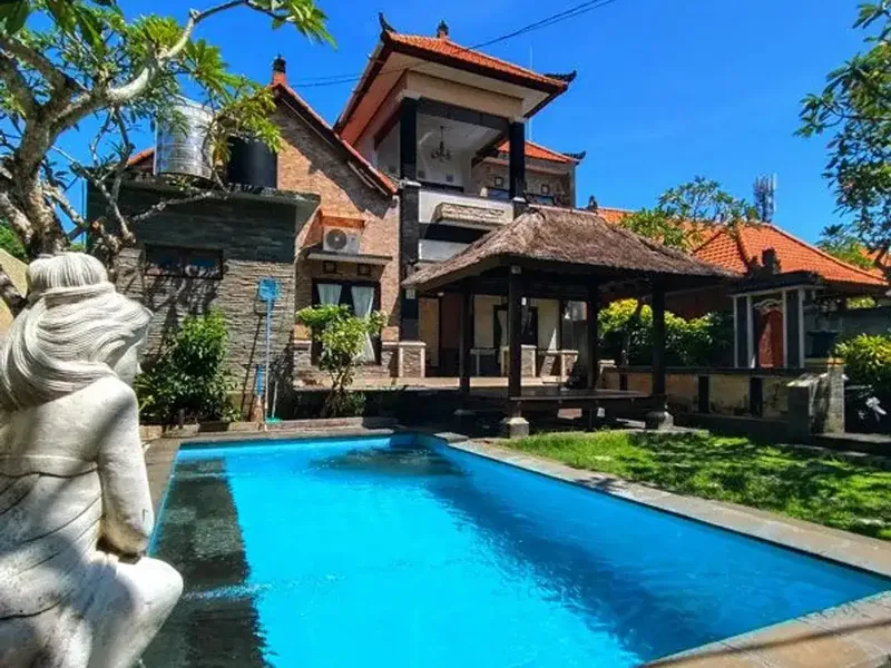 [AMR-025.WSK] FOR YEARLY RENT – 3 BEDROOMS VILLA AT Bali Arum Jimbaran Residence - Real Estate in Bali