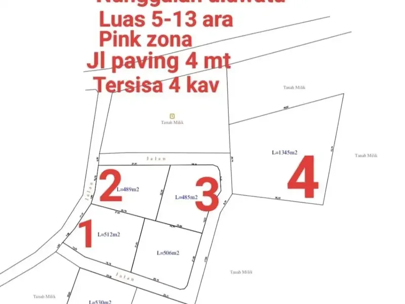 Dijual tanah di Nunggalan beach uluwatu - Real Estate in Bali