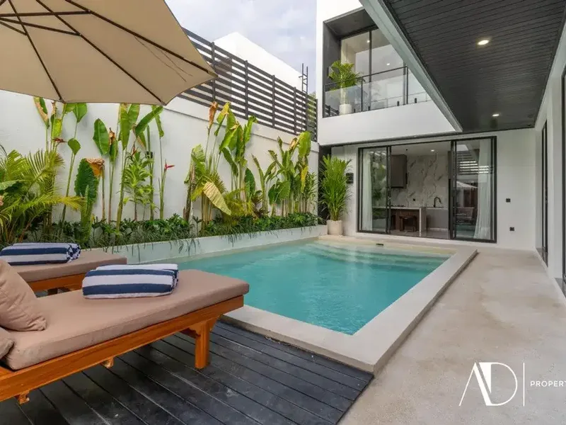 LEASEHOLD | BRAND-NEW MODERN 3-BEDROOM VILLA IN UMALAS - Real Estate in Bali