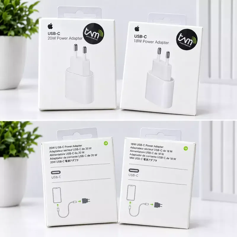 Adapter Charger Apple USB-C 20W & 18W Power Adapter Baru - Electronics in Bali