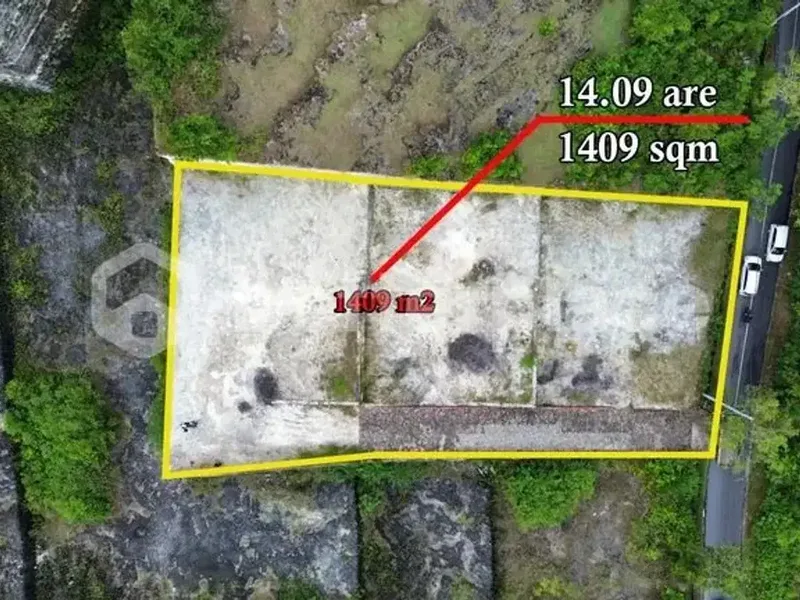 Premium Bukit 14.09 are Land for the Patient Investor: Freehold Title, Elevated Position, Ten Minutes to Bali's Southern Coastline - Bali in Bali