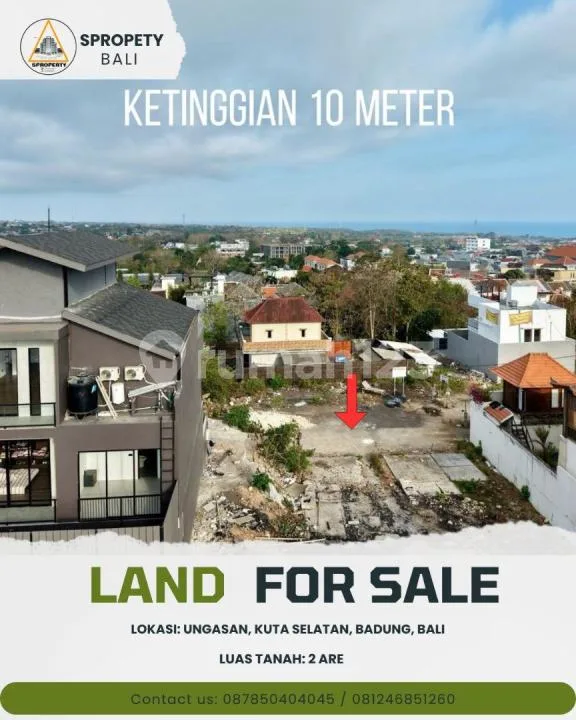 Dijual Tanah Ocean View - Pura Masuka Ungasan, Bali - Real Estate in Bali