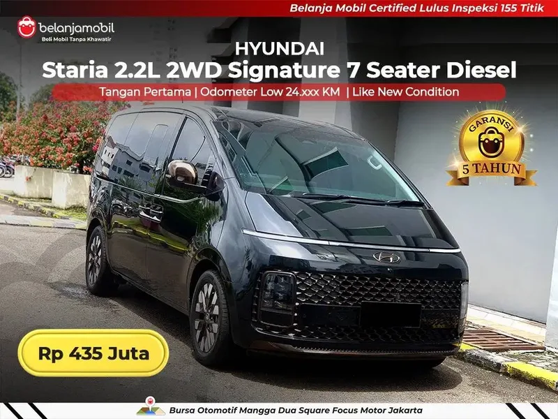 [ GARANSI 5THN LOW KM ] Hyundai Staria Signature 7 Seat 2020/2021/2022 - Vehicles in Bali