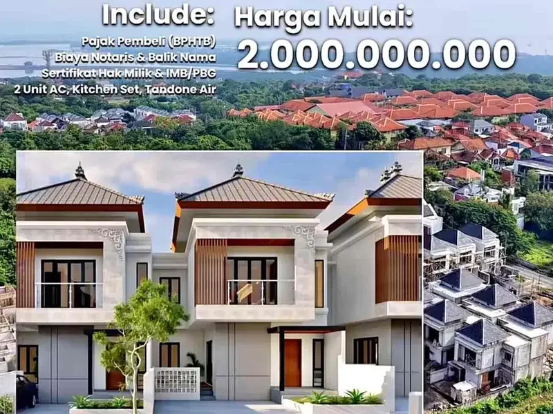 Rumah Baru Taman Mumbul Benoa Kuta Selatan - Real Estate in Bali