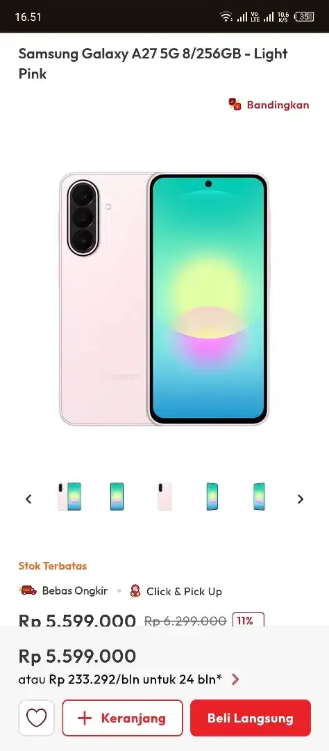 Samsung A27 5G 8/256GB - Electronics in Bali