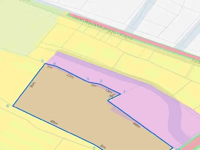 DIJUAL TANAH PINGGIR JALAN TUMBAK BAYUH - Bali in Bali