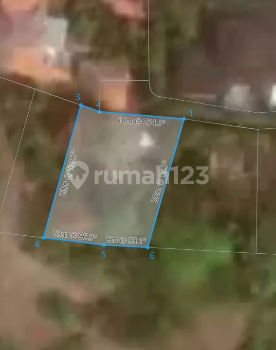 Land Labuan Sait 600 Sqm 5 Minutes Bingin Beach Freehold Pa25 - Bali in Bali