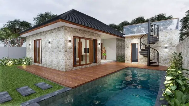 Dijual Rumah Semi Villa Dekat Pantai Tabanan - Real Estate in Bali