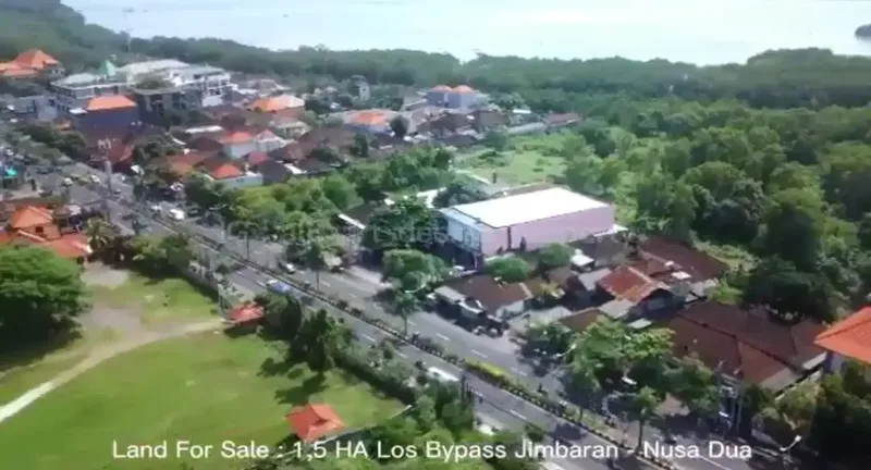 DIJUAL LAHAN PREMIUM JALAN UTAMA BYPASS JIMBARAN - Real Estate in Bali