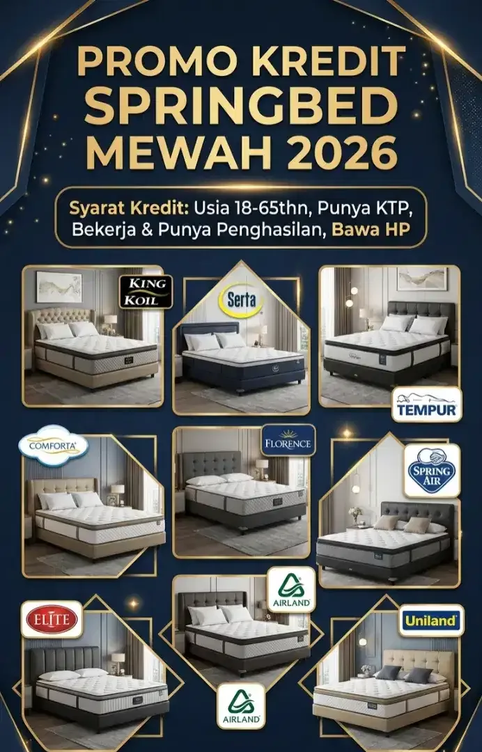 Promo kredit Springbed / kasur by indodana finance - Home & Garden in Bali