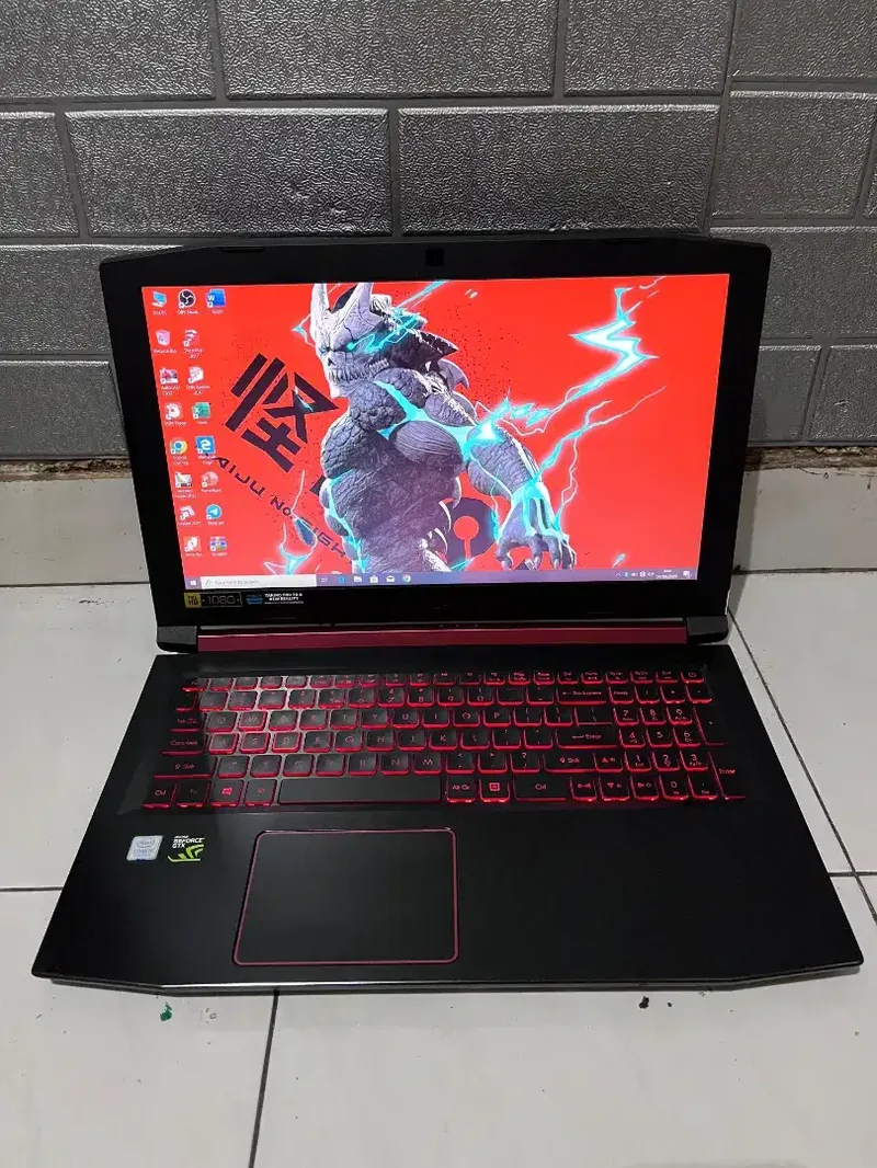 Dijual Laptop editing game Acer Nitro 5 intel i5 gen8 ram 16/ssd 256 - Electronics in Bali