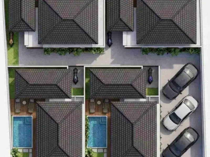 Villa Baru 4 unit tukad nyali sanur Denpasar Bali - Real Estate in Bali