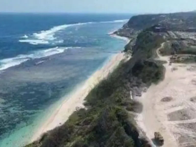 Tanah Spectacular Cliff Front Plus Padang Golf Pandawa Nusa Dua Bali - Bali in Bali