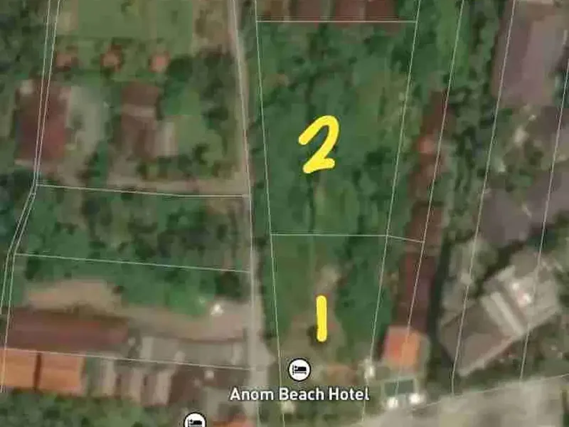 Tanah Premium Los Pantai Candidasa Karangasem - Real Estate in Bali