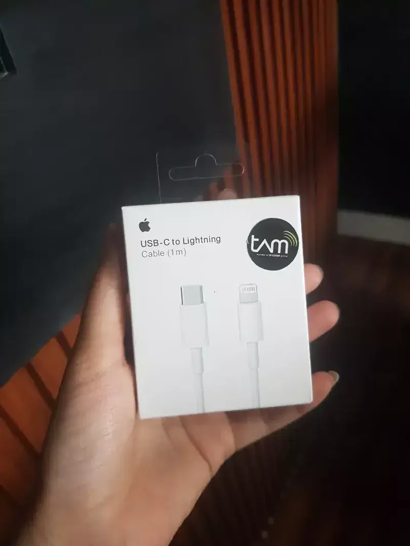 Kabel iPhone Lightning Ori – Kabel Charger & Data iPhone - Electronics in Bali