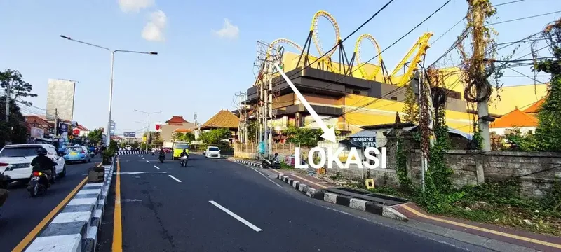 TANAH SUPER PREMIUM LANGKA DI JALAN UTAMA IMAM BONJOL - Real Estate in Bali