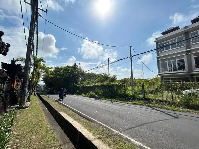 Dijual Tanah 14,65 Are di Jalan Utama Raya Kampial, Nusa Dua - Real Estate in Bali