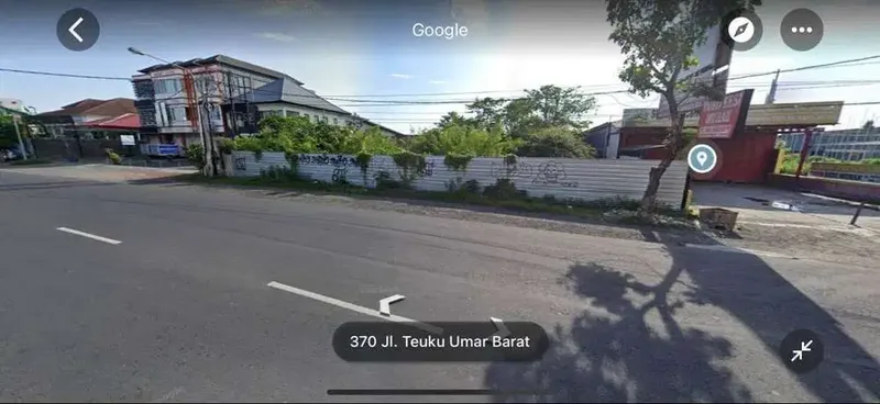 DIJUAL TANAH STRATEGIS JALAN UTAMA TEUKU UMAR - Real Estate in Bali