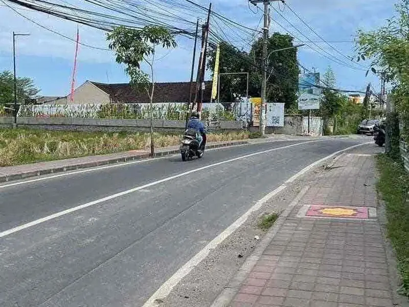 for sale INVESTASI CANGGU: Tanah 29,5 Are Jalan Utama Batu Bolong - Real Estate in Bali