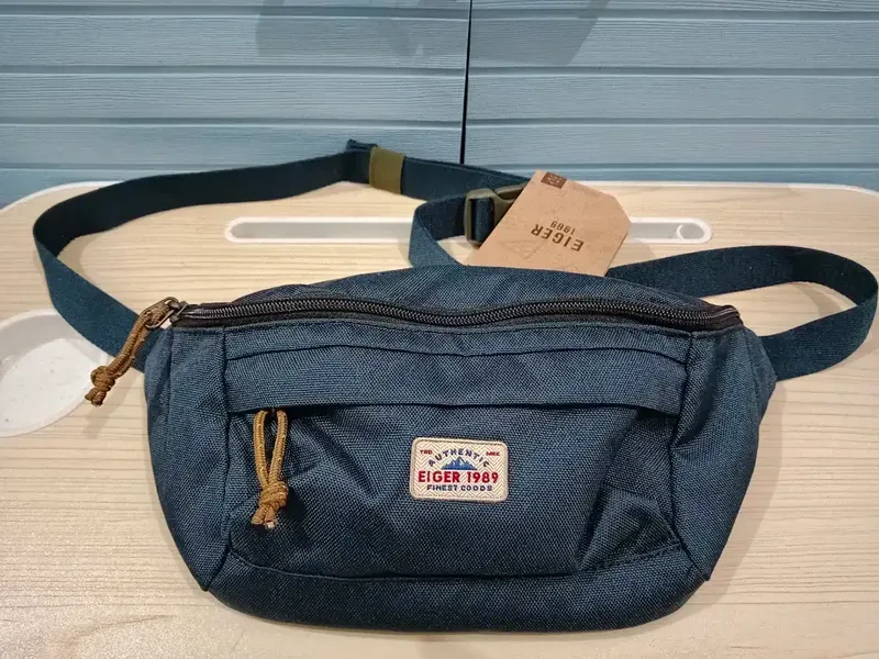 Tas Selempang/Pinggang/Waistbag Merk EIGER DIJAMIN 100% ORIGINAL - Fashion in Bali
