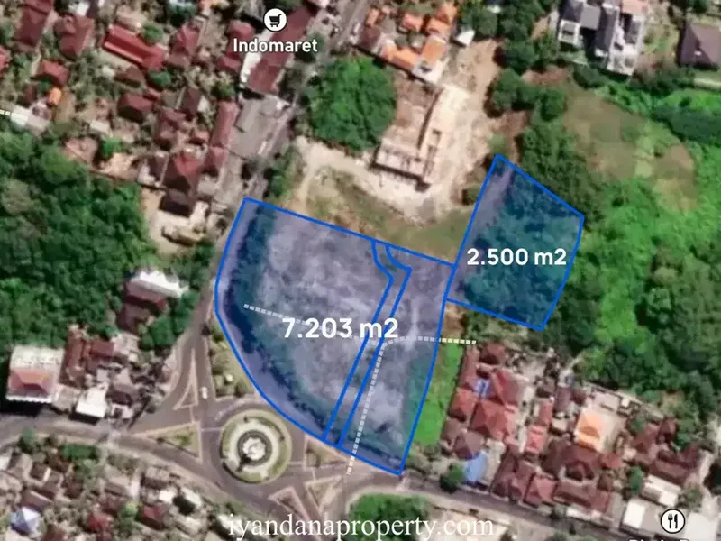 ID:H-28 Disewakan Tanah 97 Are Jimbaran Kuta Selatan Bali Dekat GWK - Bali in Bali