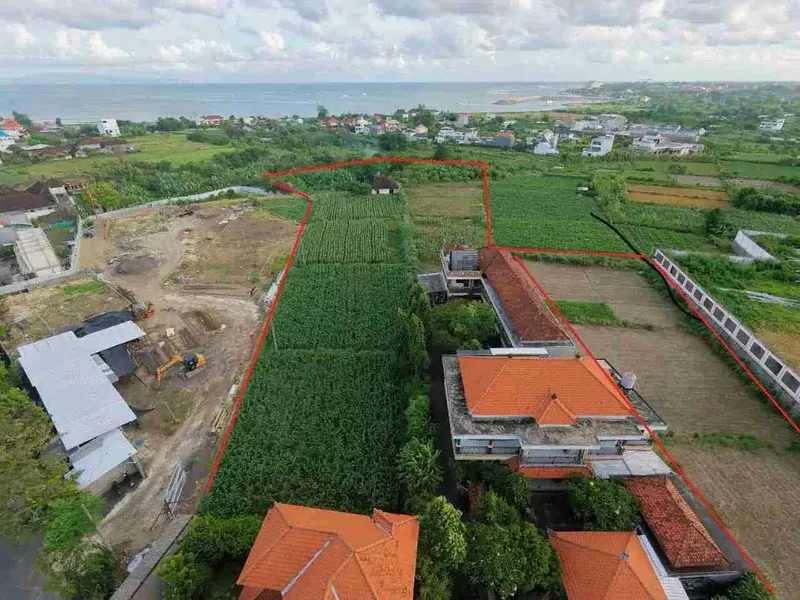 Rent Tanah Kaw Villa 2Are View Pantai Padang Galak Sanur Akses Jl10mtr - Real Estate in Bali