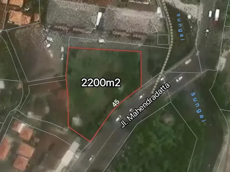 Tanah Komersil Denpasar Mahendradata - Real Estate in Bali