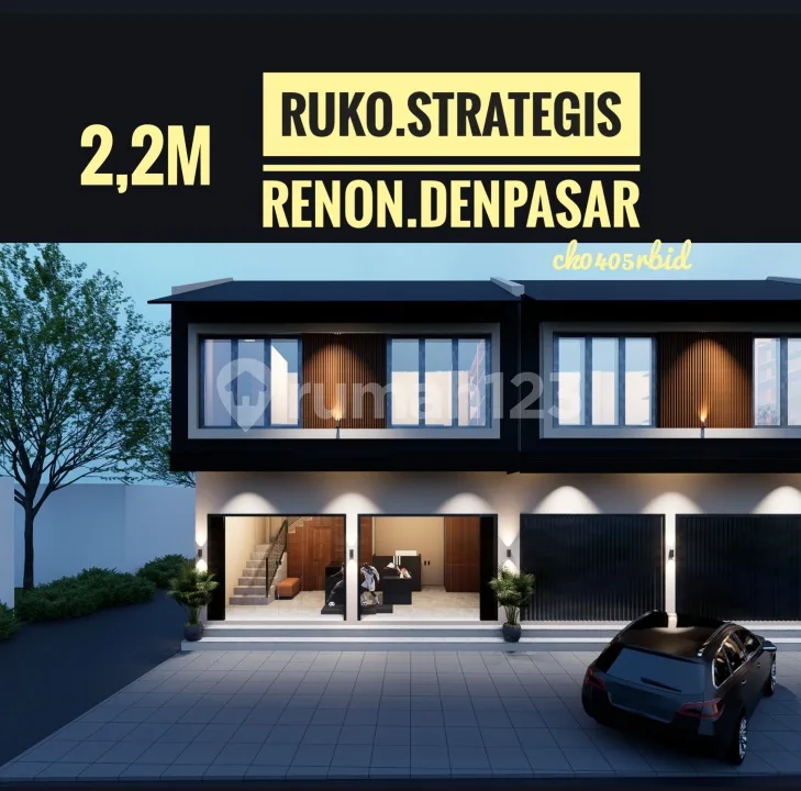 Jual Ruko Strategis Renon Denpasar Bali - Bali in Bali