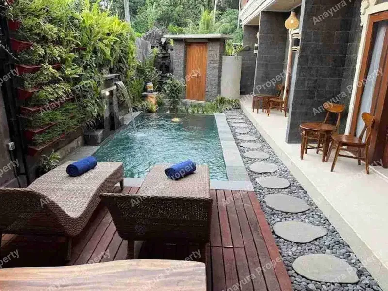Villa 5 Kamar, Kemenuh, Dekat Ubud - Real Estate in Bali