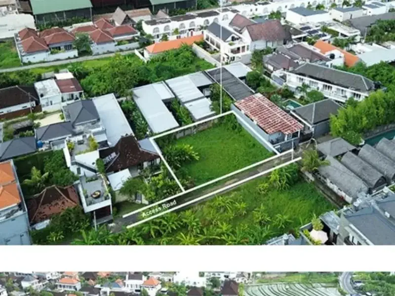 LAND FOR LEASE – RAYA KAYUTULANG, CANGGU - Real Estate in Bali