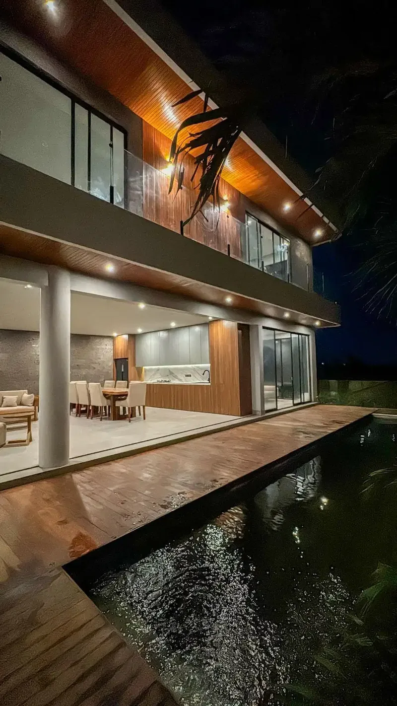 VILLA READY BAGUS 3 BR FURNISHED LOKASI DENGAT CANGGU BEACH - Real Estate in Bali
