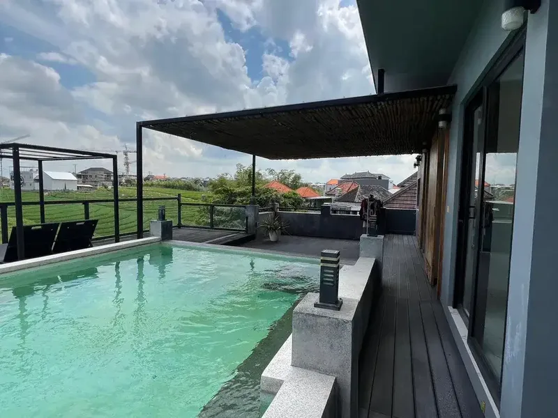 Exclusive Villa with Rice Field View – Peaceful Living in a Strategic Location - Real Estate in Bali
