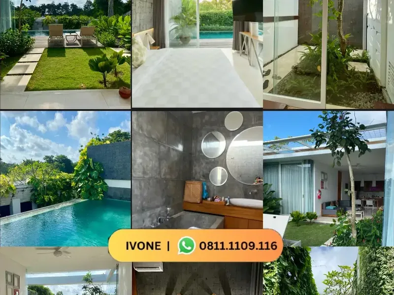 Dijual Villa Uluwatu Bali kolam renang full furnished 3,85 Milyar - Bali in Bali