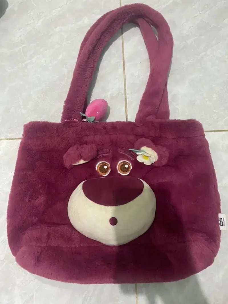 Tas lotso kkv pink magenta - Fashion in Bali