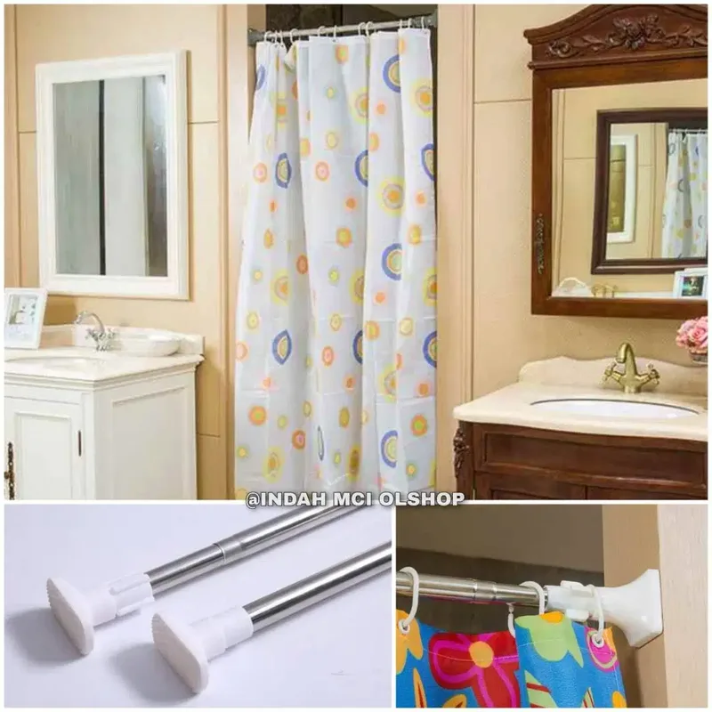 Tiang Flexible Stainless / Tiang Tirai Shower Gorden - Vehicles in Bali