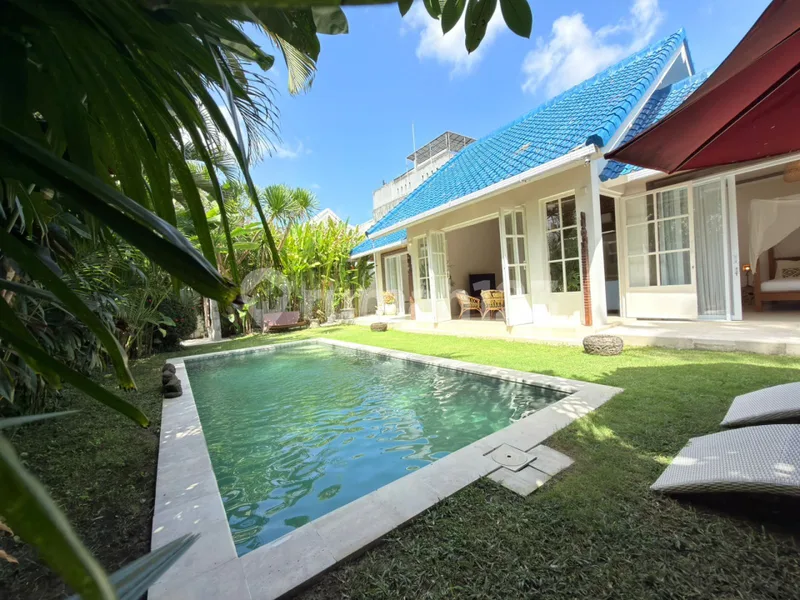 Leasehold Villa, 1 Lantai, Dekat Tempat Wisata, di Kerobokan, 2Br@ - Real Estate in Bali